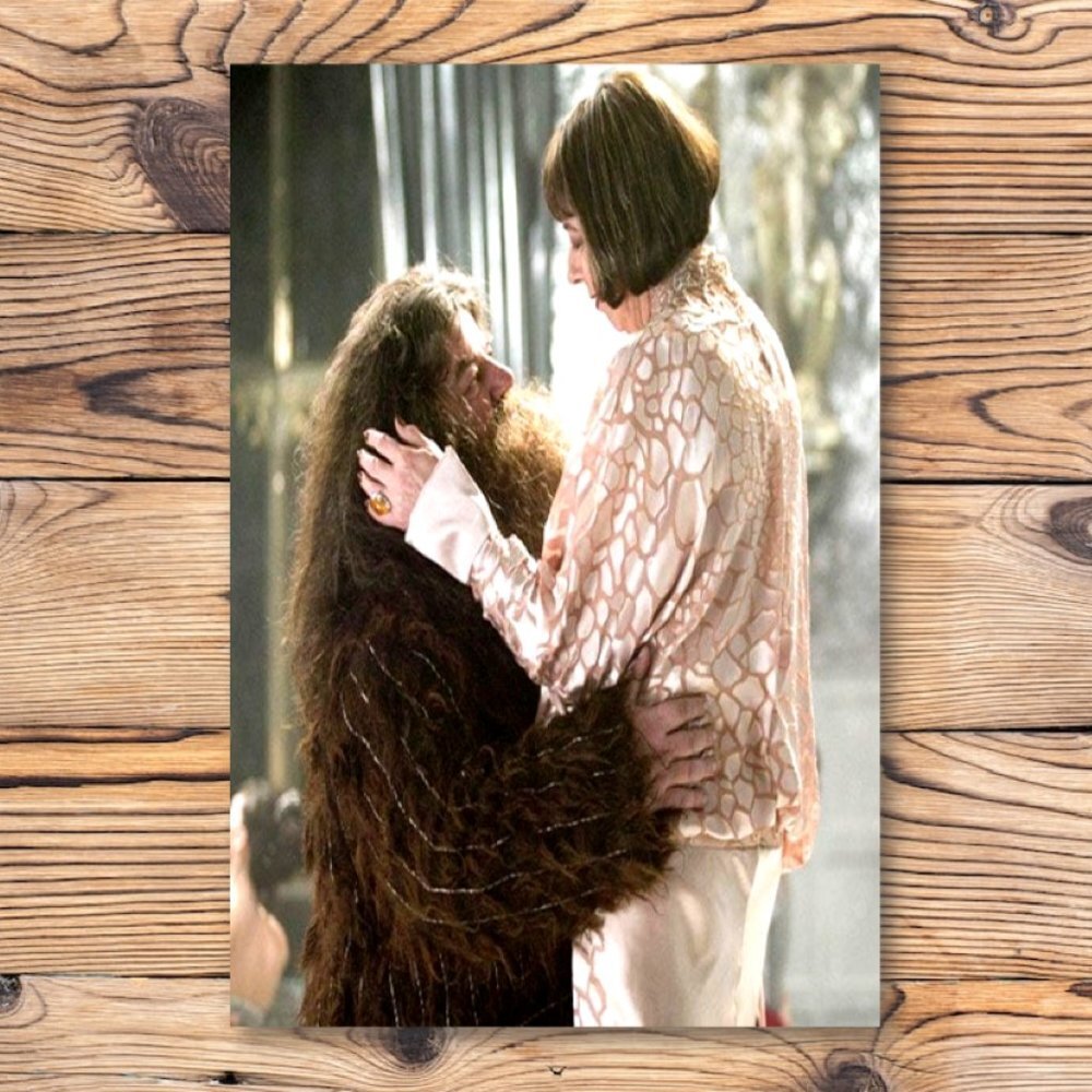 Harry‎ Potter Rubeus Hagrid & Madame Olympe Maxime Yule Ball Refrigerator Magnet